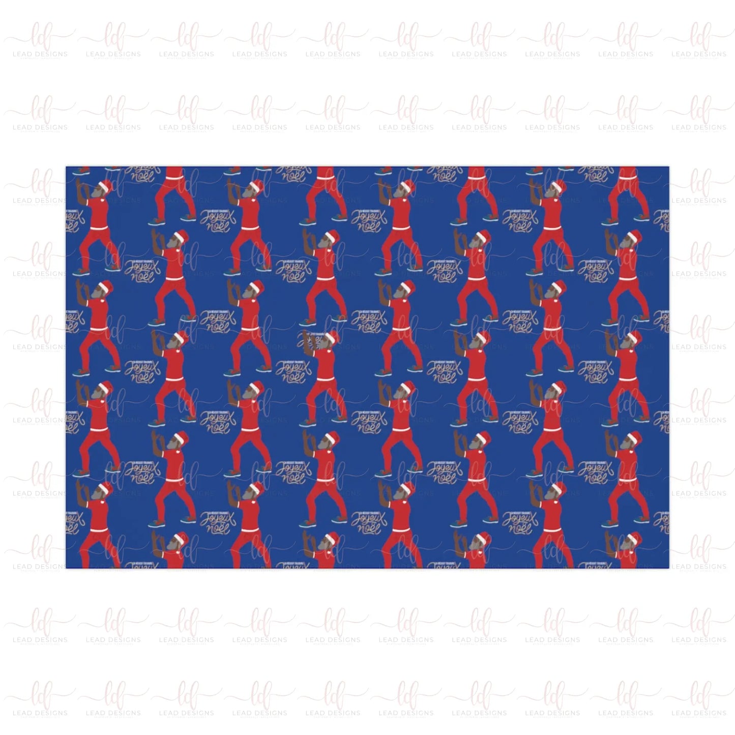 Ça Reussit Toujours - Gift Wrapping Paper Sheet Christmas Wrapping Paper