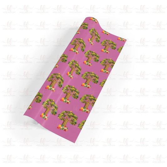 Christmas Baobab- Gift Wrapping Paper Sheet Christmas Wrapping Paper