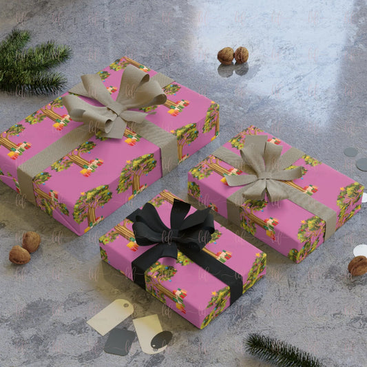 Christmas Baobab- Gift Wrapping Paper Sheet Christmas Wrapping Paper