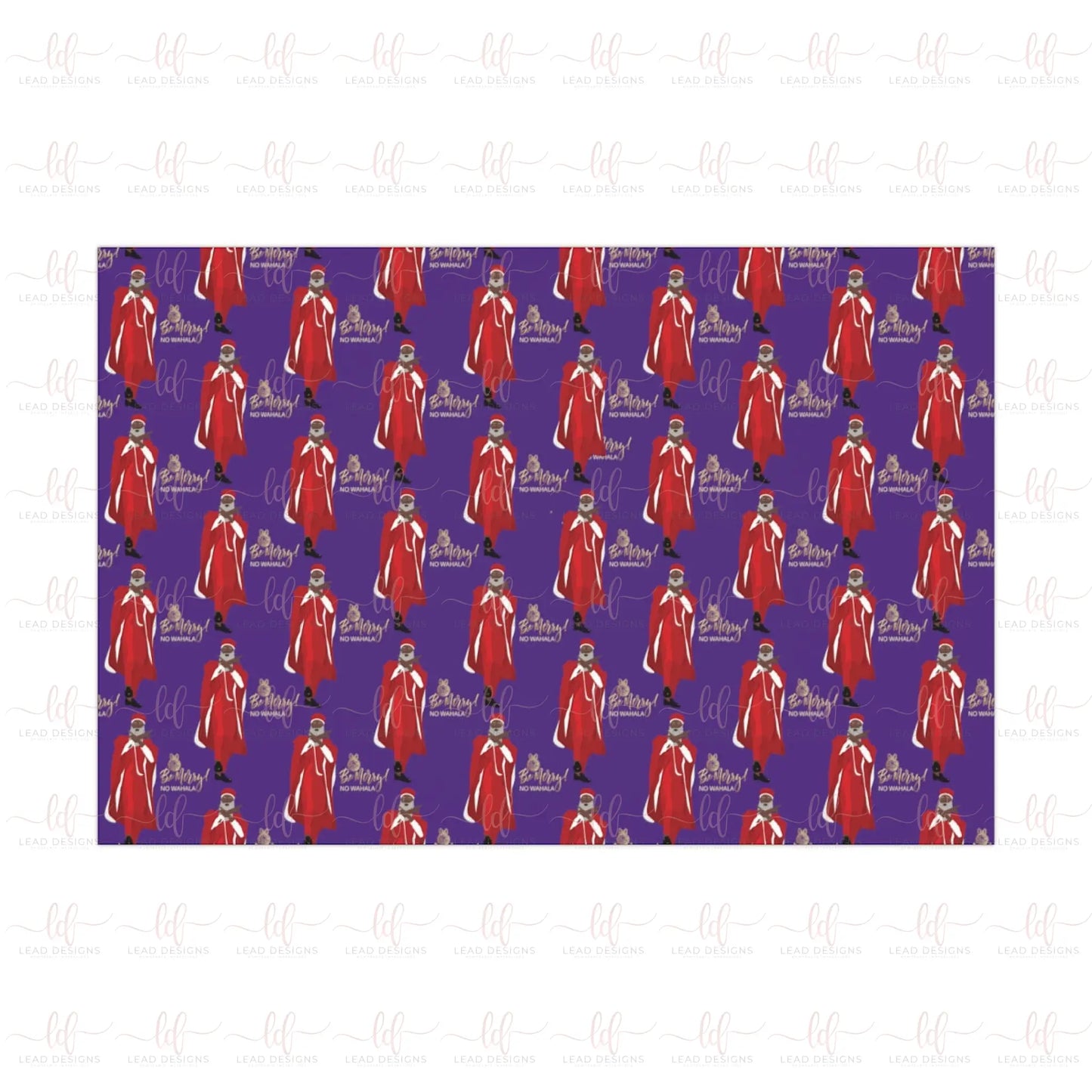 No Wahala - Gift Wrapping Paper Sheet Christmas Wrapping Paper